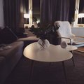 Kundenbild Linköping Sitztisch - Weiß/Buch