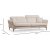 Costor 3-Sitzer-Sofa - Wei