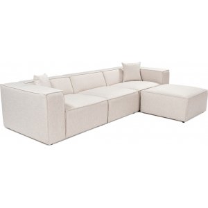 Lora Diwansofa - Hellbraun