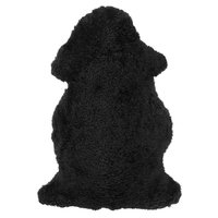 Curly Schafsfell - 95x55 cm - Schwarz Curly Schafsfell - 95x55 cm - Schwarz