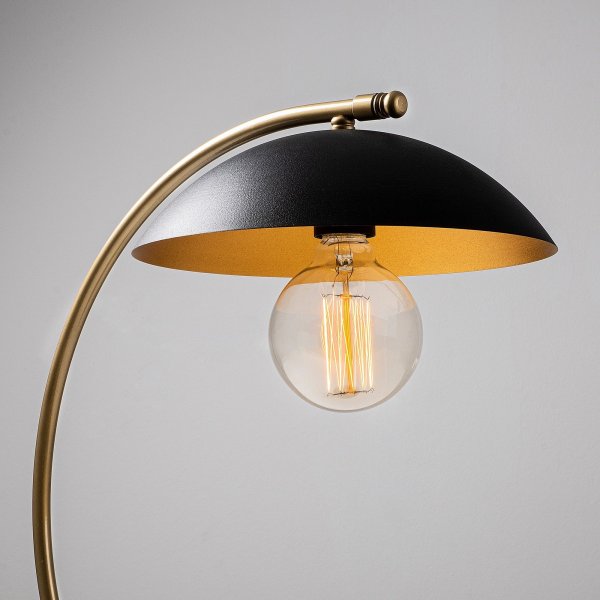 Silvan Tischlampe - Schwarz/Gold