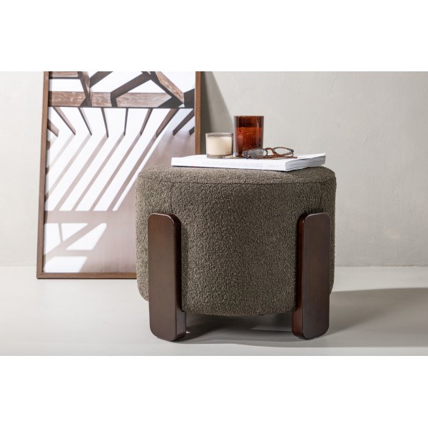 Coffey Hocker - Dunkelgrau Coffey Hocker - Dunkelgrau