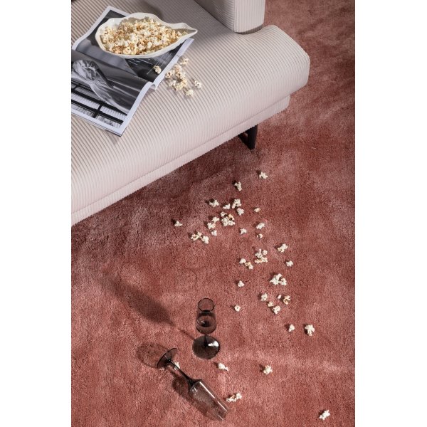 Lawson-Teppich - Pinke Viskose-Optik Lawson-Teppich - Pinke Viskose-Optik