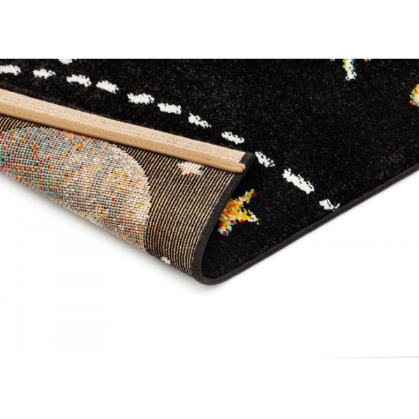 Kinderteppich Mitchell Space - Schwarz Kinderteppich Mitchell Space - Schwarz