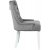 Tuva Decotique Stuhl (Handgriff an der Rckenlehne) - grauer Samt + Mbelfe