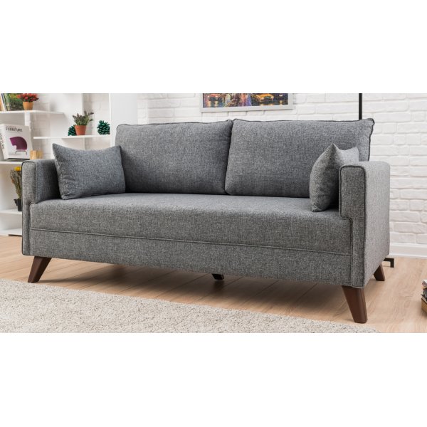 Bella 2-Sitzer-Sofa - Grau Bella 2-Sitzer-Sofa - Grau