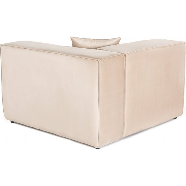 Lora Eckmodul rechts - Creme Lora Eckmodul rechts - Creme