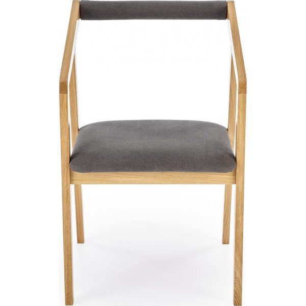 Java Esszimmerstuhl - Grau/Eiche Java Esszimmerstuhl - Grau/Eiche