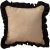 Firefly-Kissenbezug 43 x 43 cm - Schwarz/Beige