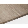 Lnglicher Esstisch Freddy in Wei mit weien Metallbeinen - 170 x 90 cm