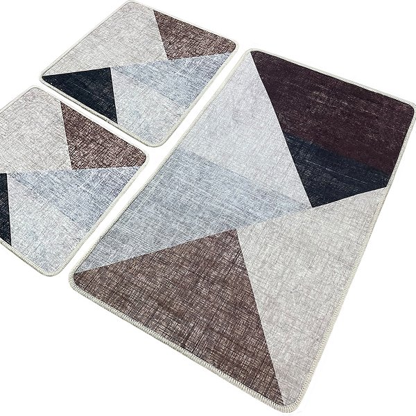 Shards Badezimmerteppich - Beige