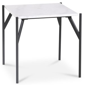 Accent Couchtisch 50 - Weißer Marmor / Schwarz Accent Couchtisch 50 - Weißer Marmor / Schwarz