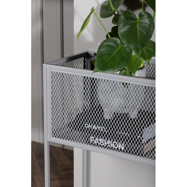 Teo-Reliefregal - Hellgrau