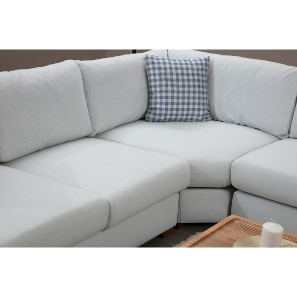Ecksofa Lombardo - Beige Ecksofa Lombardo - Beige