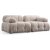 Petite 2-Sitzer-Sofa - Creme