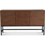 Carl Sideboard mit 3 Tren - braun gebeizte Eiche
