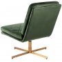 Njord Sessel - Messing / Grn (Samt)