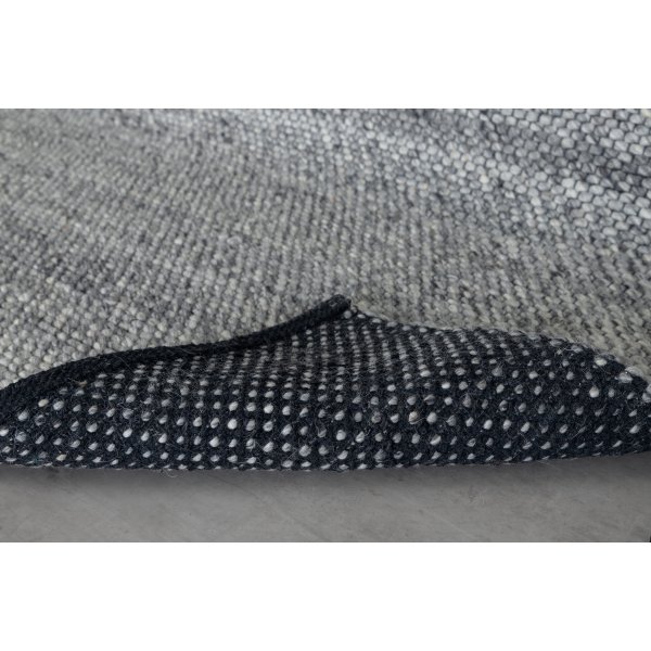 Wollteppich Allison - Silberfarbene Wolle Wollteppich Allison - Silberfarbene Wolle