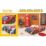 Louie Rennwagen Kinderbett - Farbe und Gre whlbar!