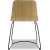 Hips Esszimmerstuhl mit Metallgestell und gepolstertem Sitz - Wahlweise Sitz- und Polsterfarbe