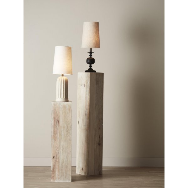 Haley-Lampensockel - Beige - 34 cm Haley-Lampensockel - Beige - 34 cm