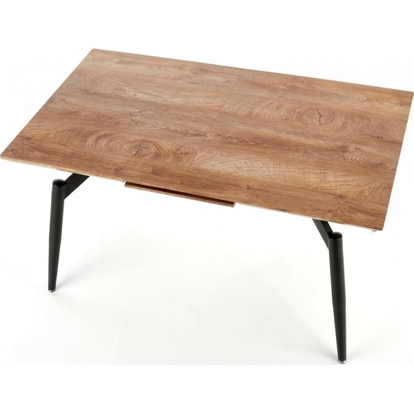 Mishi Esstisch 140-180 cm - Eiche/schwarz Mishi Esstisch 140-180 cm - Eiche/schwarz