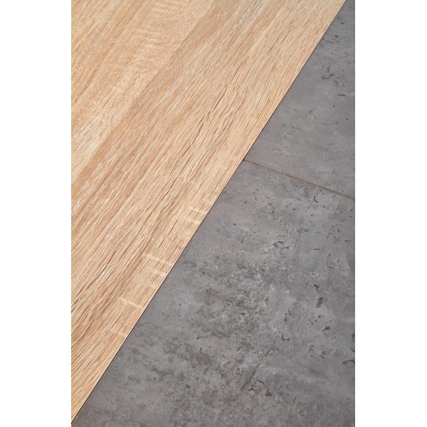 Brom Esstisch 120-160 x 80 cm - Eiche/grau Brom Esstisch 120-160 x 80 cm - Eiche/grau