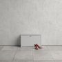 Schuhschrank mit 1 Fach - Wei
