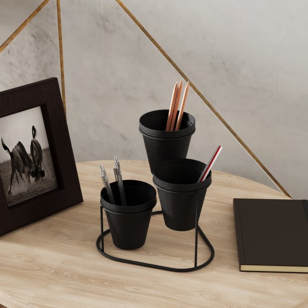 Plato 14 Tpfe - Schwarz