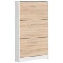 Norbo Schuhschrank - wei/Eiche