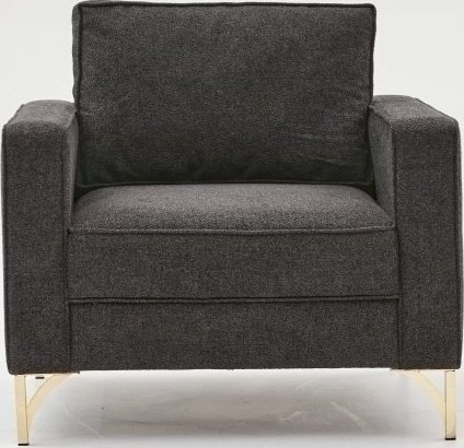 Sessel Berlin - Anthrazit/Gold Sessel Berlin - Anthrazit/Gold