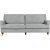 Howard Watford Deluxe 3-Sitzer-Sofa - Grau