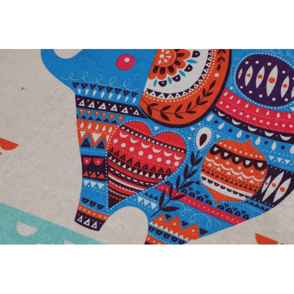 Ethnischer Badezimmerteppich Ethnischer Badezimmerteppich