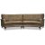 Howard 4-Sitzer geschwungenes Sofa 259 cm - Range koleder