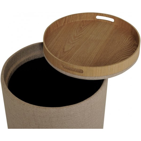 Maiko Hocker 2 Stück - Braun Maiko Hocker 2 Stück - Braun