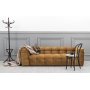 Troels Nova 3-Sitzer Sofa - Samt Gold