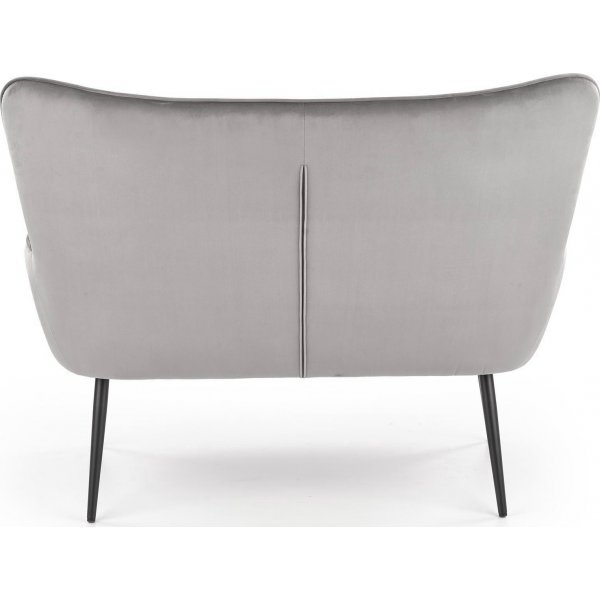 Sofa Ingeborg - Grau & Schwarz