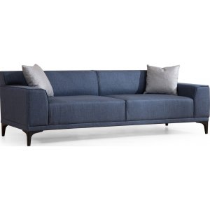 Petra 3-Sitzer-Sofa - Blau