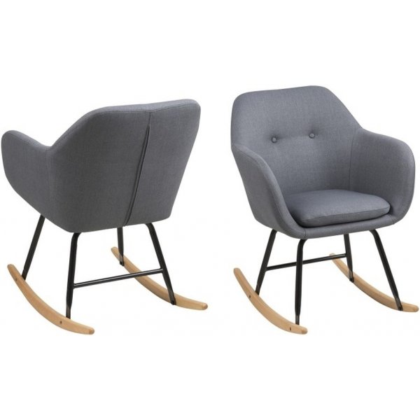 Emilia Schaukelstuhl - Dunkelgrau Emilia Schaukelstuhl - Dunkelgrau