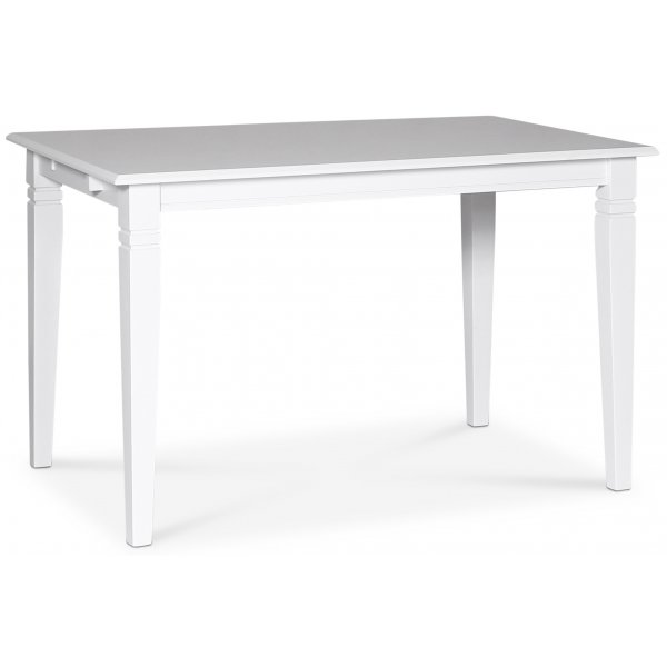 Sandhamn Essgruppe 120 cm Tisch mit 4 Crocket-Stühlen in schwarzem PU + 3.00 x Möbelfüße Sandhamn Essgruppe 120 cm Tisch mit 4 Crocket-Stühlen in schwarzem PU + 3.00 x Möbelfüße