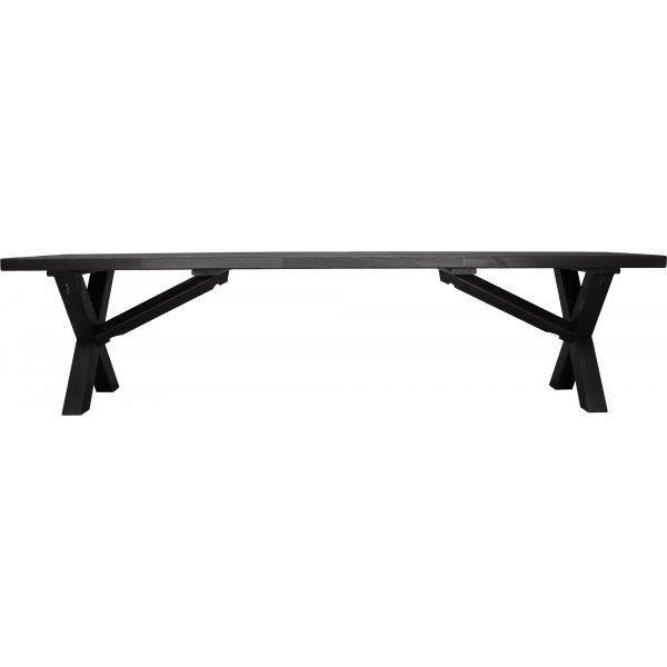 Scottsdale Sitzbank 180 cm - Schwarz