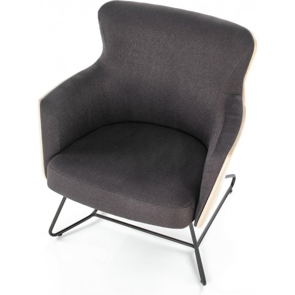 Sessel Relax - Grau & Eiche Sessel Relax - Grau & Eiche