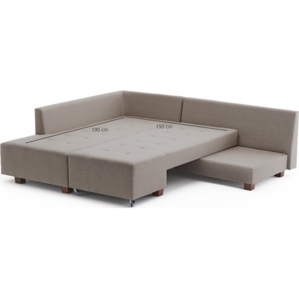 Ecksofa Manama - Creme