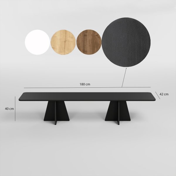 Mushroom TV-Stnder - Schwarz