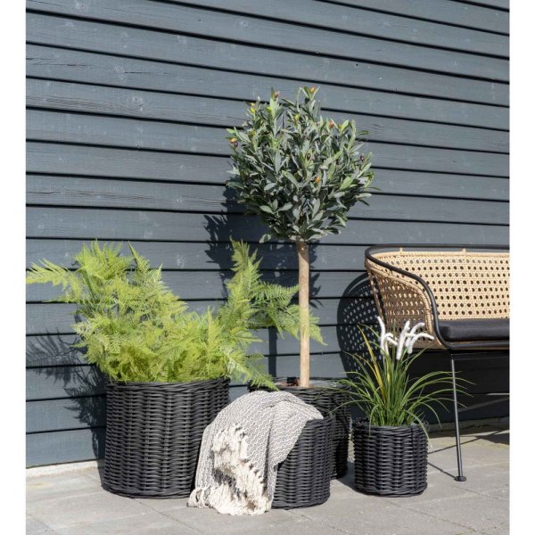 Cort Plaid - Dunkelgrau/wei