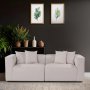 Mora 2-Sitzer-Sofa - Ecru