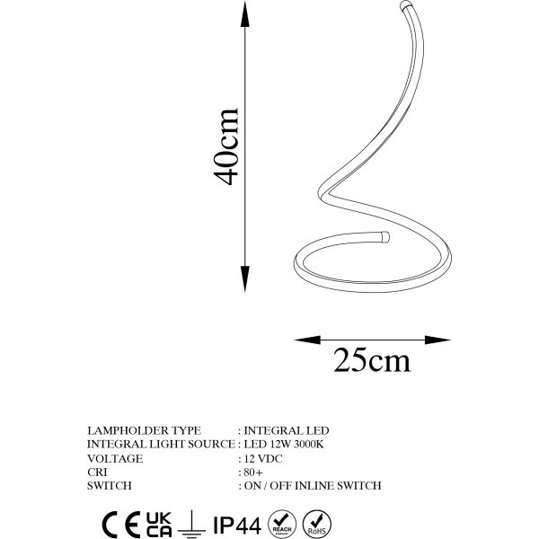 Yan Tischlampe - Gold