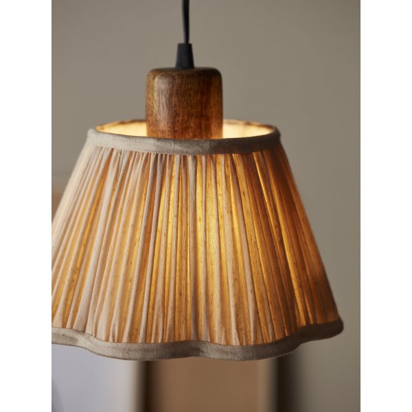 Oberer Ringschirm aus Schilfrohr - Elfenbein Oberer Ringschirm aus Schilfrohr - Elfenbein