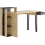 Loyd Schreibtisch 141x92 cm - Eiche/anthrazit