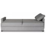 Alaska-graues 3-Sitzer-Schlafsofa
